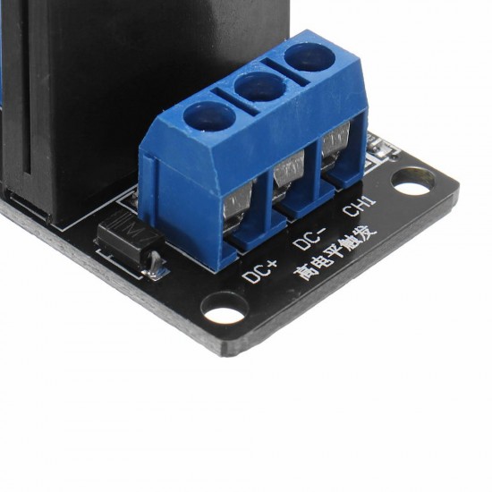 3pcs 1 Channel 12V Relay Module Solid State High Level Trigger 240V2A for Arduino - products that work with official Arduino boards