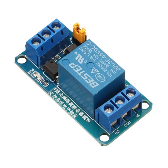 3pcs 1 Channel 5v Relay Module High And Low Level Trigger