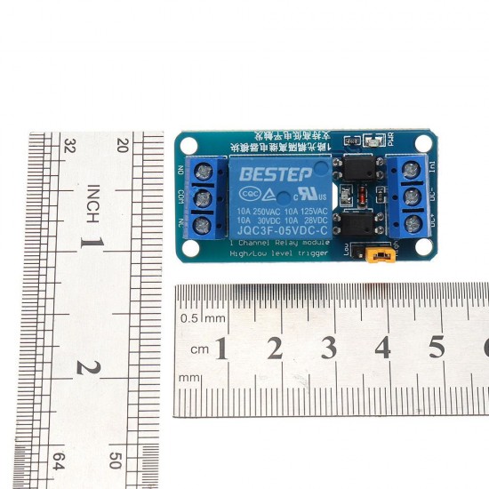 3pcs 1 Channel 5v Relay Module High And Low Level Trigger