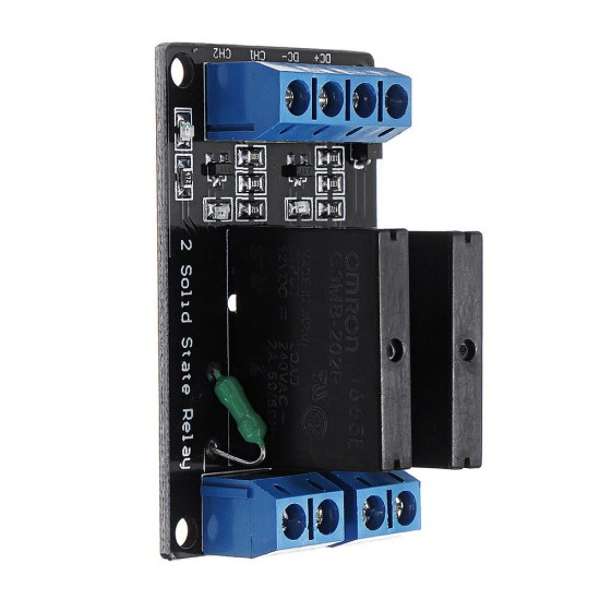 3pcs 2 Channel 12V Relay Module Solid State High Level Trigger 240V2A for Arduino - products that work with official Arduino boards 3pcs 2 Channel 12V Relay Module Solid State High Level Trigger 240V2A for Arduino - products that work with official Arduino boards