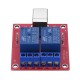 3pcs 2 Channel 5V HID Driverless USB Relay USB Control Switch Computer Control Switch PC Intelligent Control Relay Module