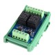 3pcs 2CH Channel Optocoupler Isolation Relay Module 12V SCM PLC Signal Amplifier Board 3pcs 2CH Channel Optocoupler Isolation Relay Module 12V SCM PLC Signal Amplifier Board