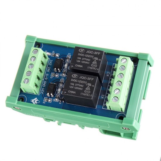 3pcs 2CH Channel Optocoupler Isolation Relay Module 24V SCM PLC Signal Amplifier Board 3pcs 2CH Channel Optocoupler Isolation Relay Module 24V SCM PLC Signal Amplifier Board