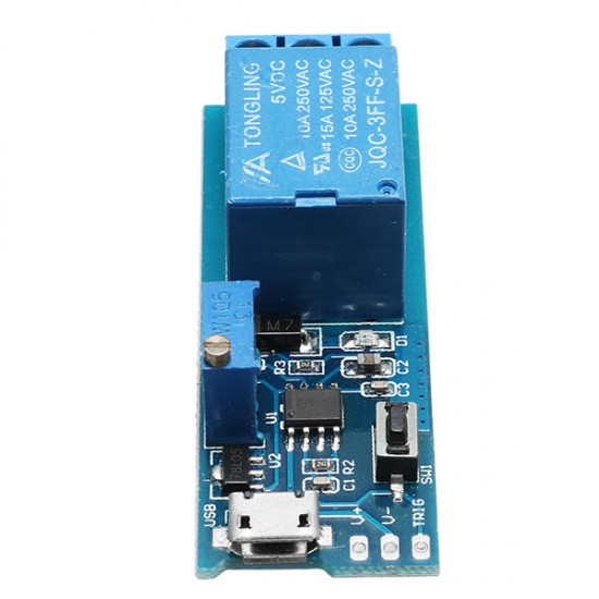 3pcs 5-30V 10A Wide Voltage Trigger Delay Relay Module Timer Module Two Trigger Modes With Strong Anti-Interference Ability And Continuous Flow Protection Function