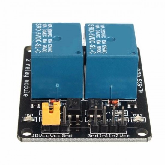 3pcs 5V 2 Channel Relay Module Control Board With Optocoupler Protection