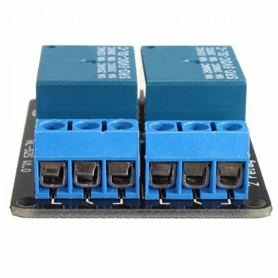 3pcs 5V 2 Channel Relay Module Control Board With Optocoupler Protection