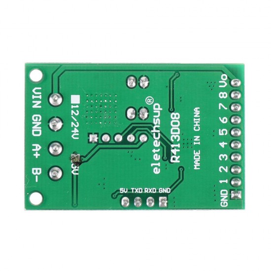 3pcs 8Channel DC 5V RS485 Modbus RTU Control Module UART Relay Switch Board PLC 3pcs 8Channel DC 5V RS485 Modbus RTU Control Module UART Relay Switch Board PLC