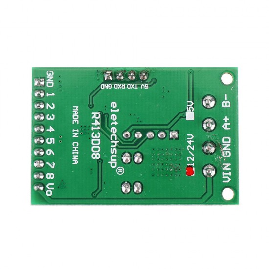 3pcs 8Channel DC 6-24V RS485 Modbus RTU Control Module UART Relay Switch Board PLC 3pcs 8Channel DC 6-24V RS485 Modbus RTU Control Module UART Relay Switch Board PLC