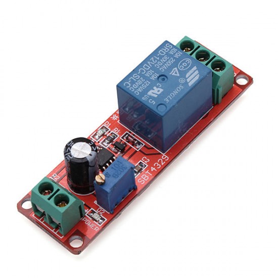 3pcs Delay Timer Switch Adjustable 0-10sec With NE555 Electrical Input 12V 10A 3pcs Delay Timer Switch Adjustable 0-10sec With NE555 Electrical Input 12V 10A