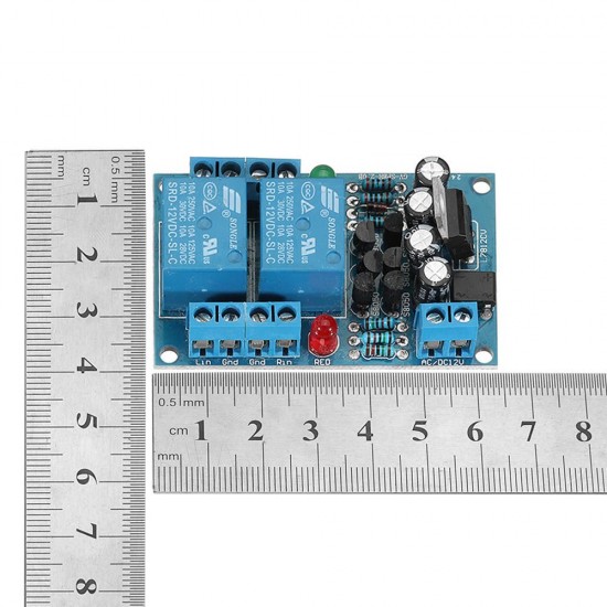 3pcs Speaker Power Amplifier Board Dual 15A Relay Protector Boot Delay and DC Detection Protection Module