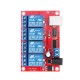 4 Channel 12V HID Driverless USB Relay USB Control Switch Computer Control Switch PC Intelligent Control Relay Module