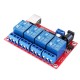 4 Channel 24V HID Driverless USB Relay USB Control Switch Computer Control Switch PC Intelligent Control Relay Module