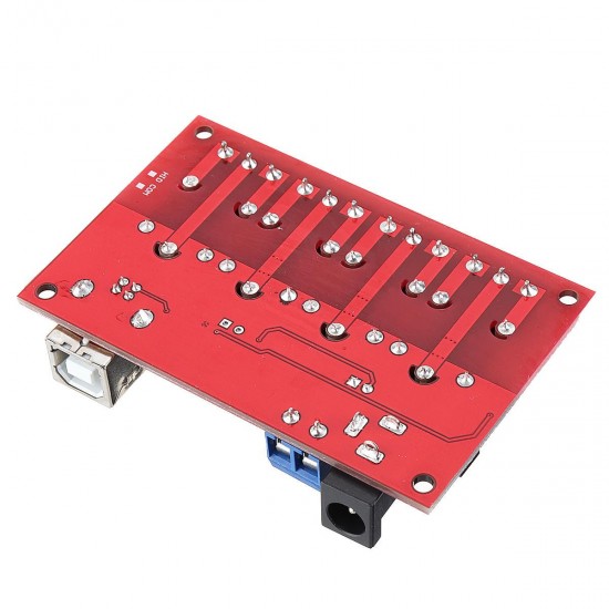 4 Channel 24V HID Driverless USB Relay USB Control Switch Computer Control Switch PC Intelligent Control Relay Module