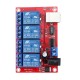 4 Channel 24V HID Driverless USB Relay USB Control Switch Computer Control Switch PC Intelligent Control Relay Module