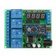 4 Channel For Pro Mini Expansion Board Diy Multi-Function Delay Relay PLC Power Timing Device 4 Channel For Pro Mini Expansion Board Diy Multi-Function Delay Relay PLC Power Timing Device