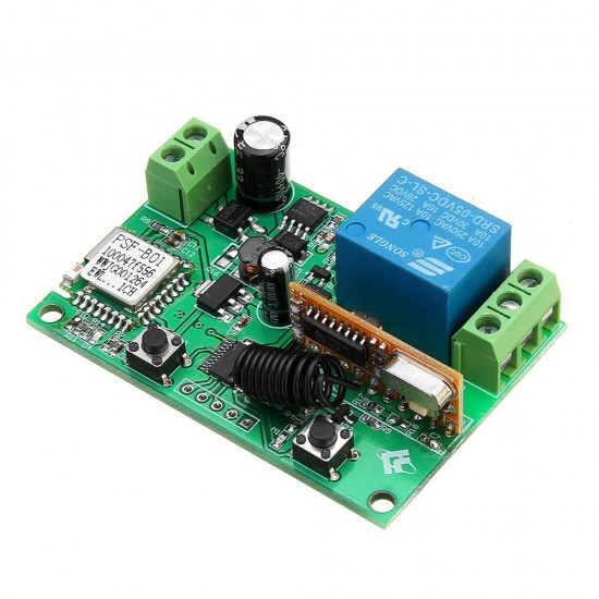 433Mhz LC-EWL-1R-D80RF WiFi Remote Relay Module Mobile APP Remote Control