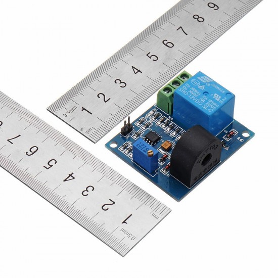 5Pcs DC 12V 5A Overcurrent Protection Sensor Module AC Current Detection Relay Module Switch Output