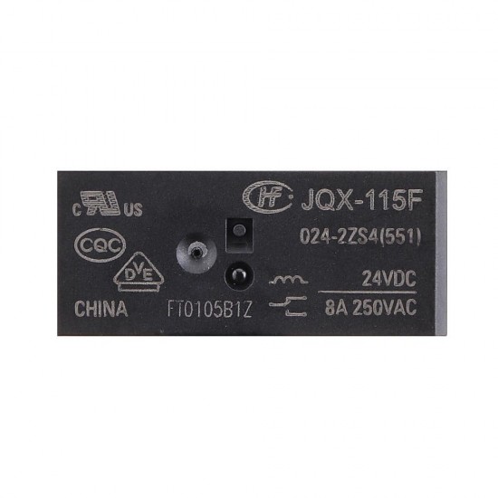 5Pcs HF115F-JQX-115F- 005 012 024-2ZS4 8A 8Pin Relay Module 5Pcs HF115F-JQX-115F- 005 012 024-2ZS4 8A 8Pin Relay Module