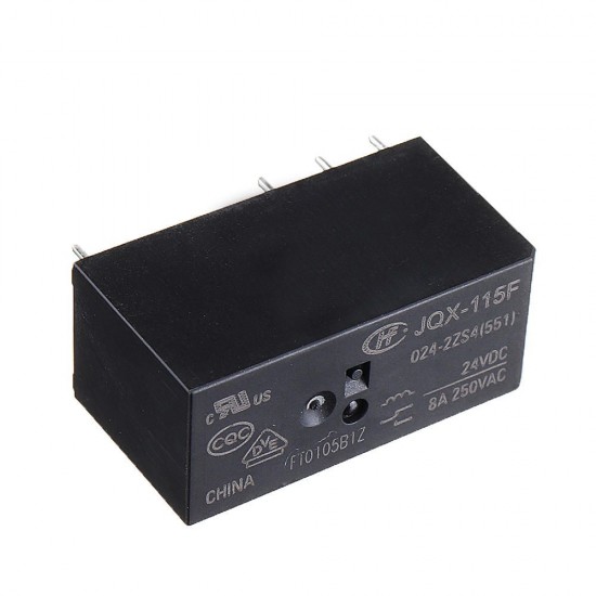 5Pcs HF115F-JQX-115F- 005 012 024-2ZS4 8A 8Pin Relay Module 5Pcs HF115F-JQX-115F- 005 012 024-2ZS4 8A 8Pin Relay Module