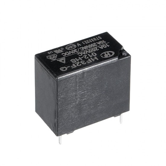 5Pcs HF32F-G-JZC-32F-G- 005 012 024-HS 10A 4Pin Relay Module 5Pcs HF32F-G-JZC-32F-G- 005 012 024-HS 10A 4Pin Relay Module