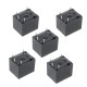 5Pcs HF3FF-JQC-3FF- 005 012 024-1HS 5V 12V 24V DC 10A 4Pin Relay Module