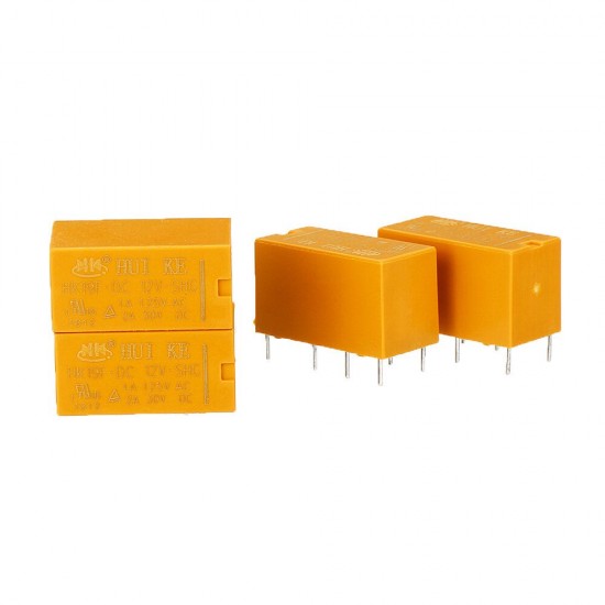 5Pcs HK19F-DC 3V 5V 9V 12V 24V-SHG 2A 8Pin Relay Module 5Pcs HK19F-DC 3V 5V 9V 12V 24V-SHG 2A 8Pin Relay Module
