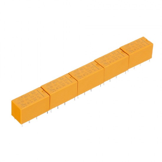 5Pcs HK19F-DC 3V 5V 9V 12V 24V-SHG 2A 8Pin Relay Module 5Pcs HK19F-DC 3V 5V 9V 12V 24V-SHG 2A 8Pin Relay Module