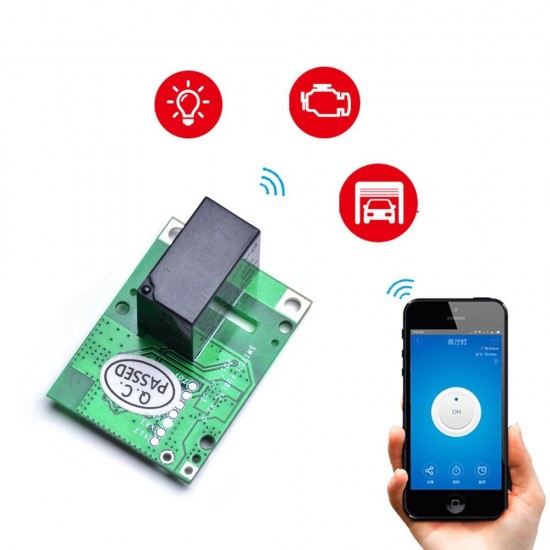 5Pcs RE5V1C Relay Module 5V WiFi DIY Switch Dry Contact Output Inching/Selflock Working Modes APP/Voice/LAN Control for Smart Home 5Pcs RE5V1C Relay Module 5V WiFi DIY Switch Dry Contact Output Inching/Selflock Working Modes APP/Voice/LAN Control for Smart Home