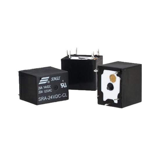 5Pcs SRA-05V 12V 24VDC-CL T74 20A 5Pin Relay Module 5Pcs SRA-05V 12V 24VDC-CL T74 20A 5Pin Relay Module
