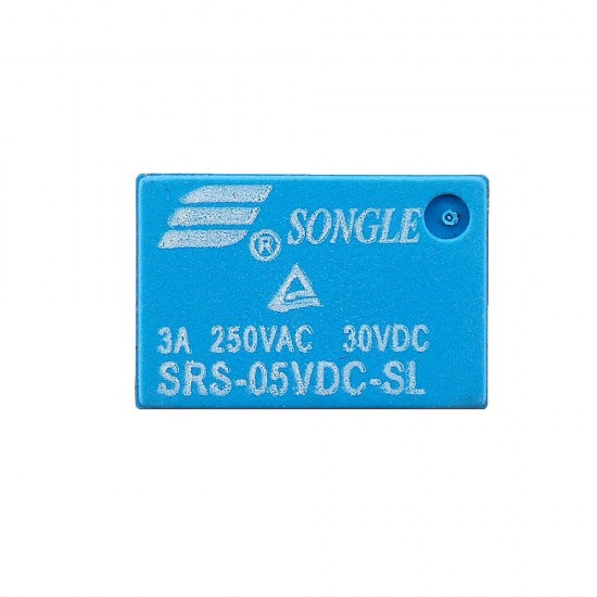 5Pcs SRS-05V 12VDC-SL 5V 12V 24V DC 3A 6Pin Relay Module