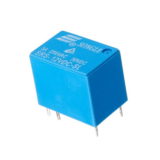 5Pcs SRS-05V 12VDC-SL 5V 12V 24V DC 3A 6Pin Relay Module