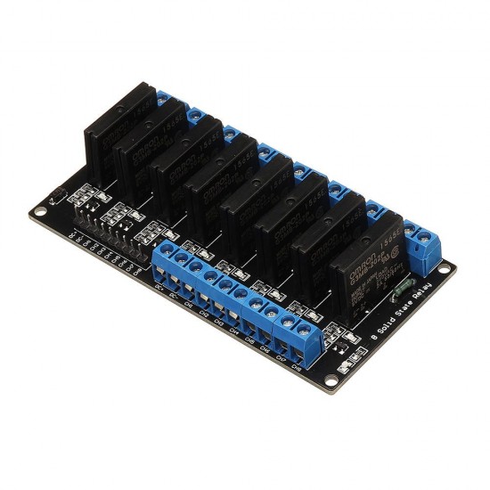 5V 8 Channel Solid State Relay High Level Trigger Module For 5V 8 Channel Solid State Relay High Level Trigger Module For