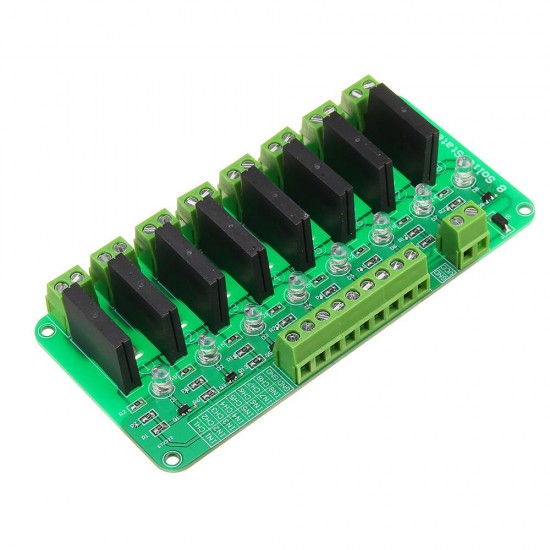 5V DC 2A 8 Channel Solid State Relay Module for Arduino - products that work with official Arduino boards