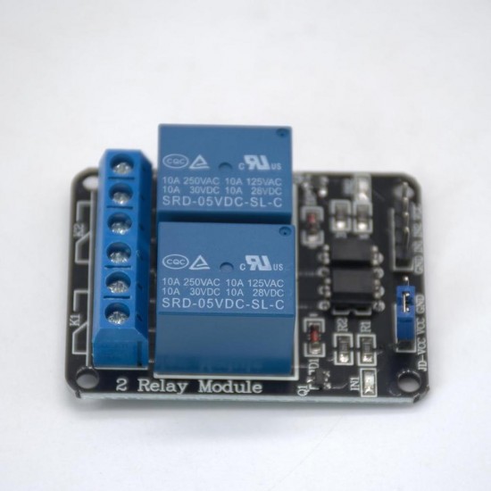 5pcs 2 Channel 5V DC Relay Module Relay Drive Module Control Board 5pcs 2 Channel 5V DC Relay Module Relay Drive Module Control Board