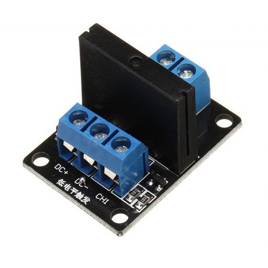 5pcs 1 Channel 5V Low Level Solid State Relay Module With Fuse 250V2A For Auduino