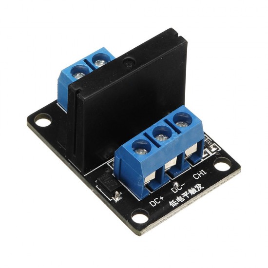 5pcs 1 Channel 5V Low Level Solid State Relay Module With Fuse 250V2A For Auduino