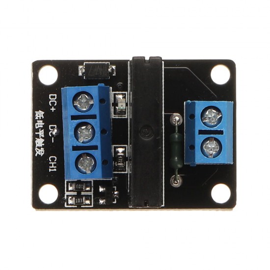 5pcs 1 Channel 5V Low Level Solid State Relay Module With Fuse 250V2A For Auduino