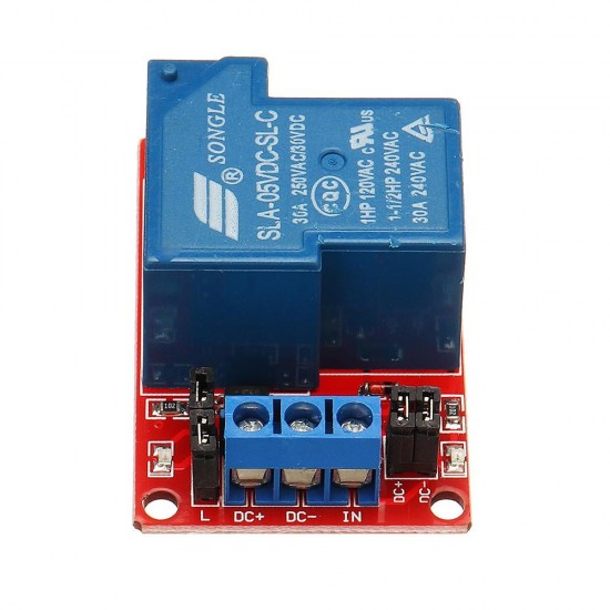 5pcs 1 Channel 5V Relay Module 30A With Optocoupler Isolation Support High And Low Level Trigger For