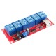 6 Channel 12V HID Driverless USB Relay USB Control Switch Computer Control Switch PC Intelligent Control Relay Module