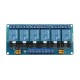 6 Channel 12V Relay Module High And Low Level Trigger for Arduino - products that work with official Arduino boards