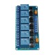 6 Channel 12V Relay Module High And Low Level Trigger for Arduino - products that work with official Arduino boards