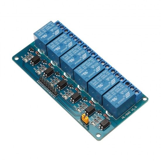6 Channel 24V Relay Module Low Level Trigger With Optocoupler Isolation for Arduino - products that work with official Arduino boards