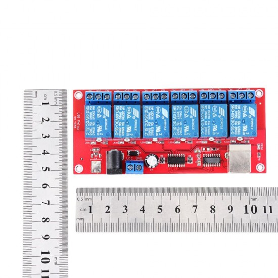 6 Channel 5V HID Driverless USB Relay USB Control Switch Computer Control Switch PC Intelligent Control Relay Module 6 Channel 5V HID Driverless USB Relay USB Control Switch Computer Control Switch PC Intelligent Control Relay Module