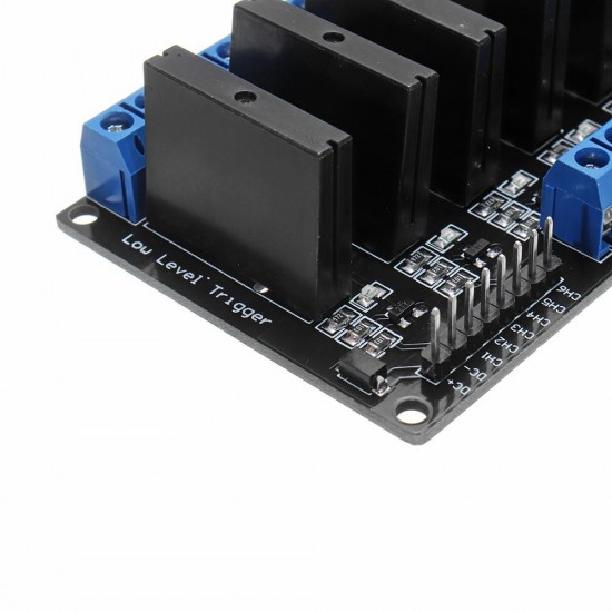 6 Channel DC 24V Relay Module Solid State High and low Level Trigger 240V2A