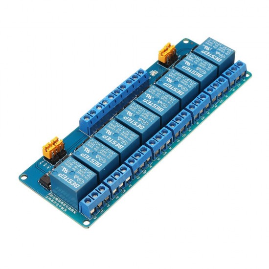 8 Channel 12V Relay Module High And Low Level Trigger for Arduino - products that work with official Arduino boards
