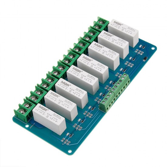 8 Channel Solid State High Power 3-5VDC 5A Relay Module for Arduino - products that work with official Arduino boards