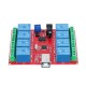 8CH Channel 12V Computer USB Control Switch Free Drive Relay Module PC Intelligent Controller 8CH Channel 12V Computer USB Control Switch Free Drive Relay Module PC Intelligent Controller