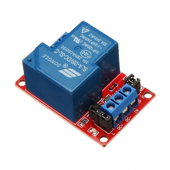 1 Channel 5V Relay Module 30A With Optocoupler Isolation Support High And Low Level Trigger