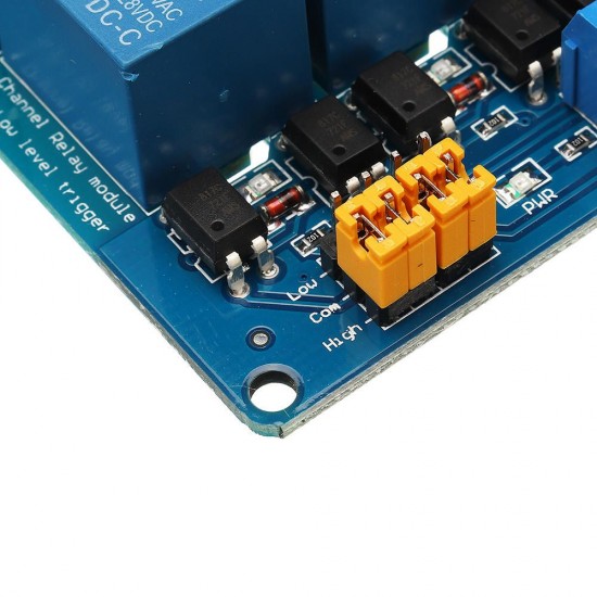 4 Channel 24V Relay Module High And Low Level Trigger For