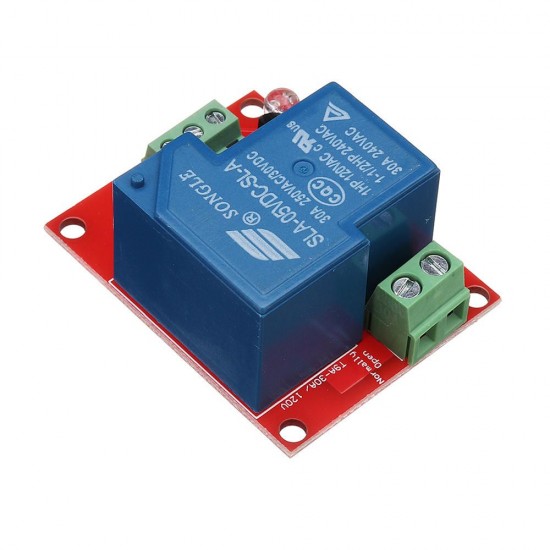 5V 30A 250V 1 Channel Relay High Level Drive Relay Module Normally Open Type